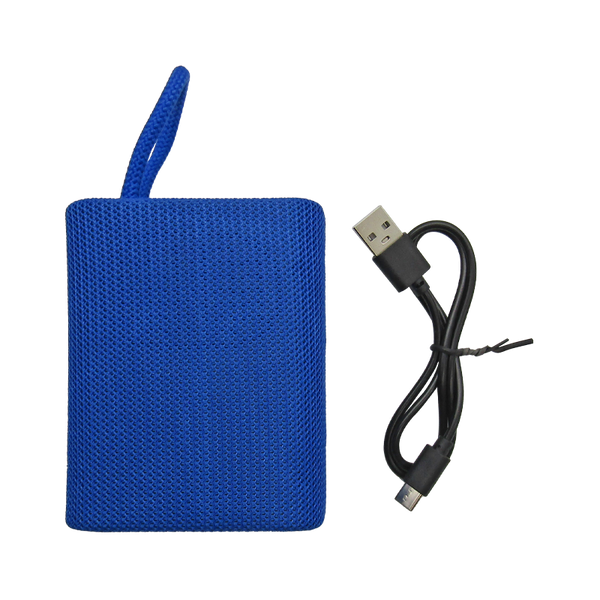 Parlante Bluetooth 5.3, 5W, 10M, USB-C, BATT 500MAH, AZUL, XUE®