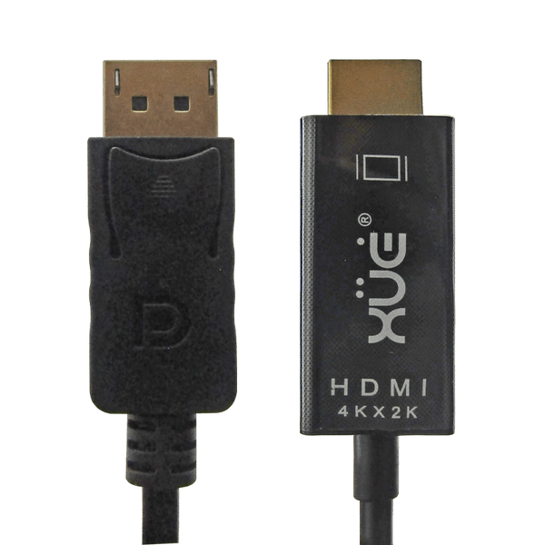 Cable Displayport macho a HDMI macho 4K@60HZ/1080p@60Hz 4,5M 30AWG FULL COPPER XUE®