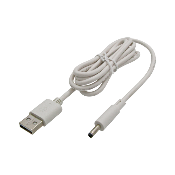 Cable USB-A A 3.5*1.35*10MM 1.2M BLANCO XUE®