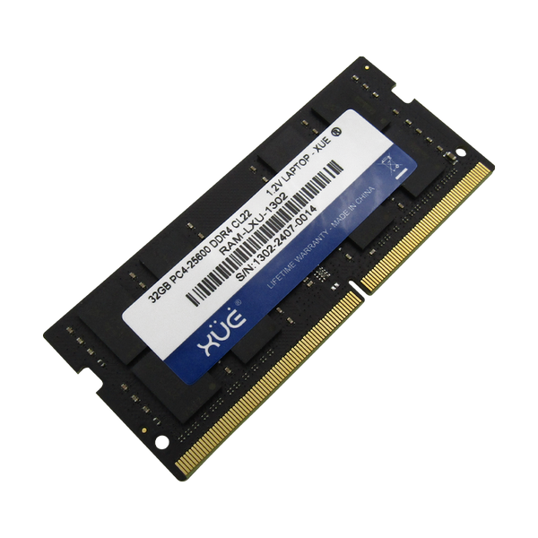 Memoria RAM para Portátil RAM DDR4 PC4-25600 32GB 3200MHZ CL22 1.2V LAPTOP XUE®